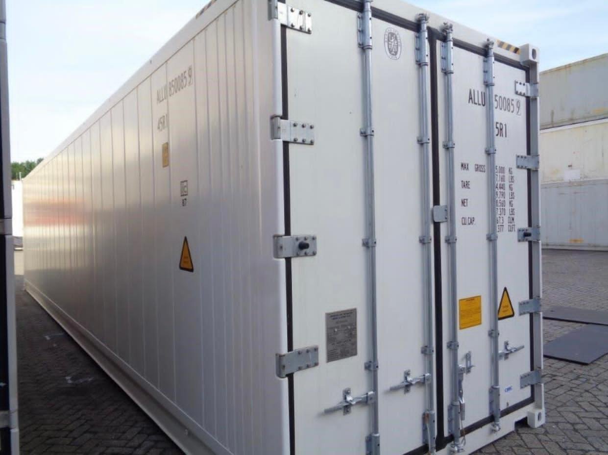 CONTÊINER REFRIGERADO DE 40 PÉS NOVO