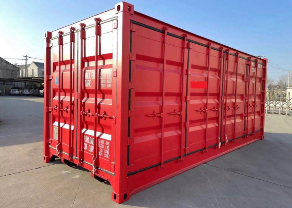 Contentor de 20 pés – Porta lateral