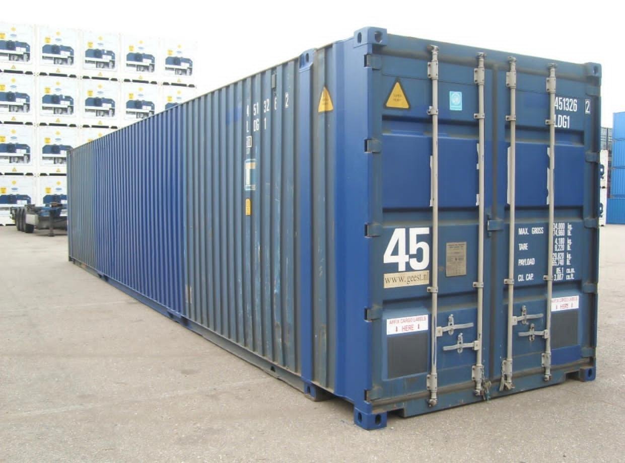 Contenedor de 45 pies de segunda mano ZG45SD
