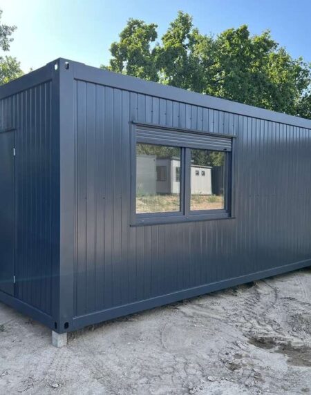Contentor básico com cozinha americana, WC e duche 6,00 x 2,43 m