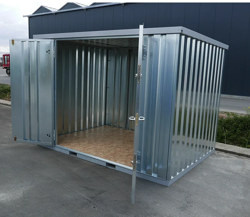 Contentor desmontável de 4 x 2 m – Porta dupla no lado comprido - Image 2