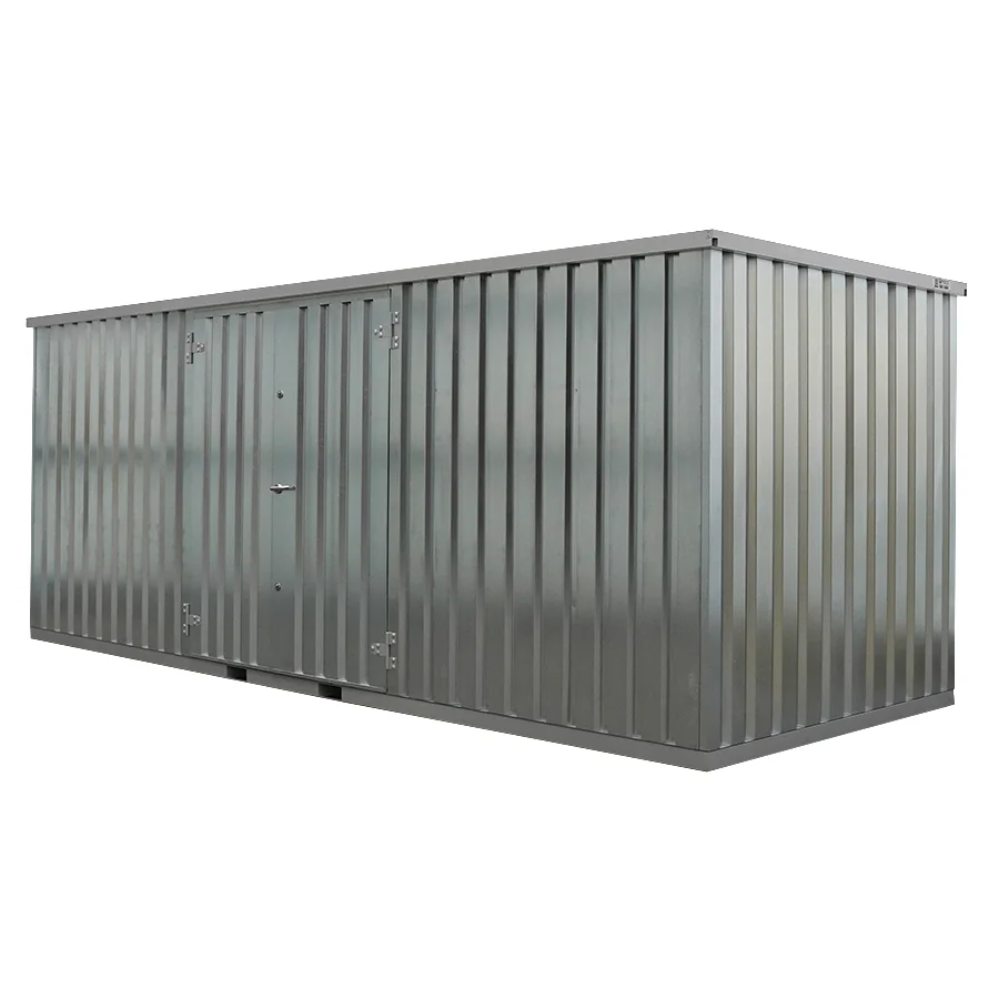 Contentor desmontável de 6 x 2 m – Porta dupla no lado de 6 m