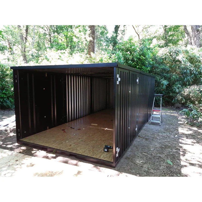Contentor desmontável de 6 x 3 m – Modelo padrão – RAL 9005 Preto - Image 2