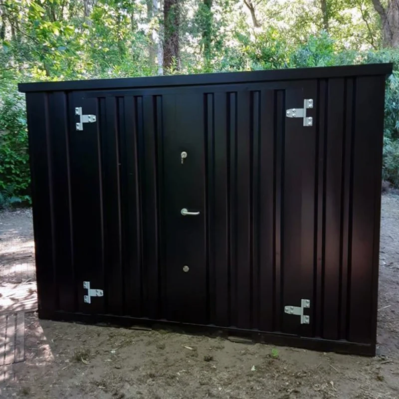 Contentor desmontável de 6 x 3 m – Modelo padrão – RAL 9005 Preto - Image 3