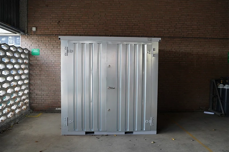 Contentor desmontável de 2 x 2 m – porta dupla - Image 2