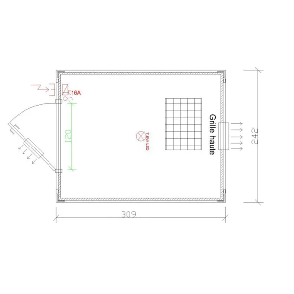 Novo Bungalow para Armazenamento de Produtos Fitossanitários 3M - Image 4