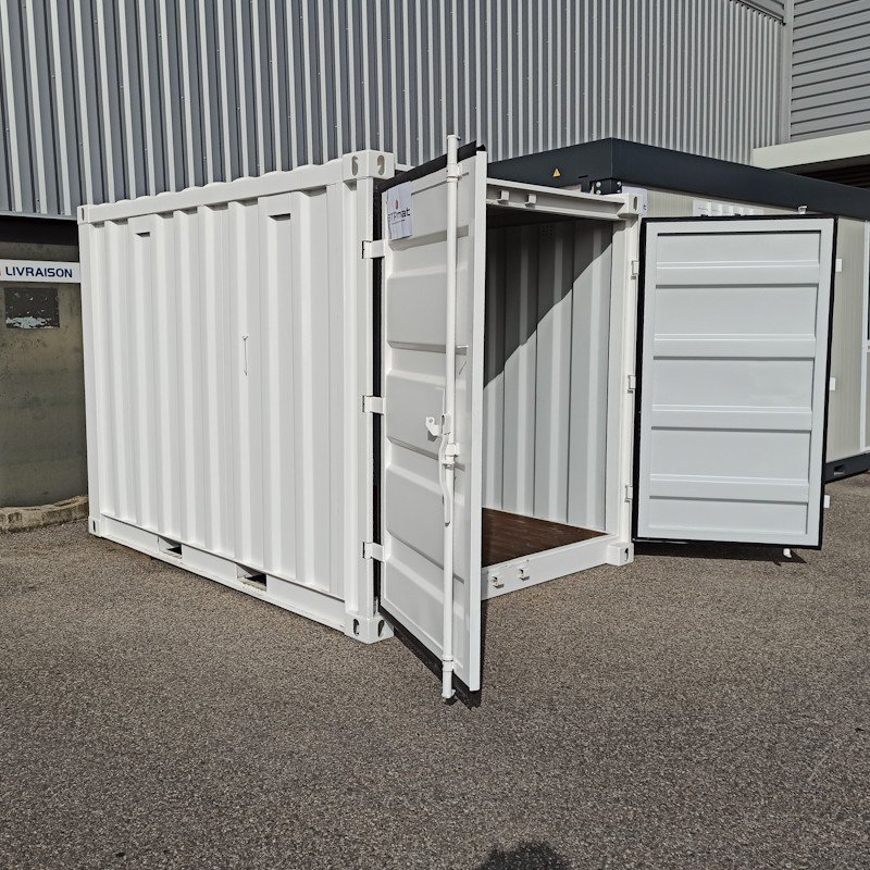 Novo contentor de armazenamento de 10 pés