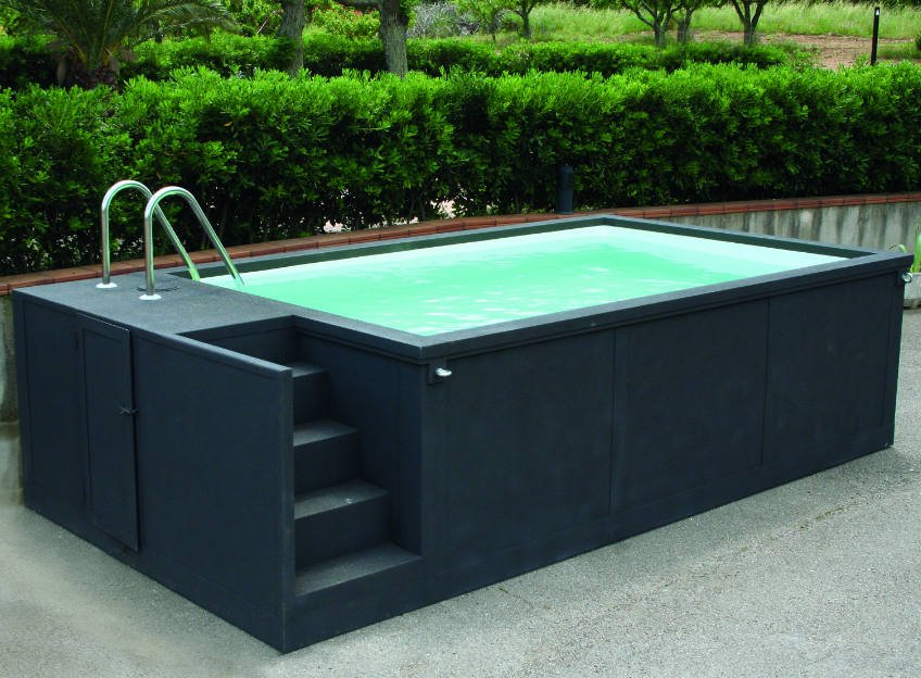 Piscina Container Única 4x2m