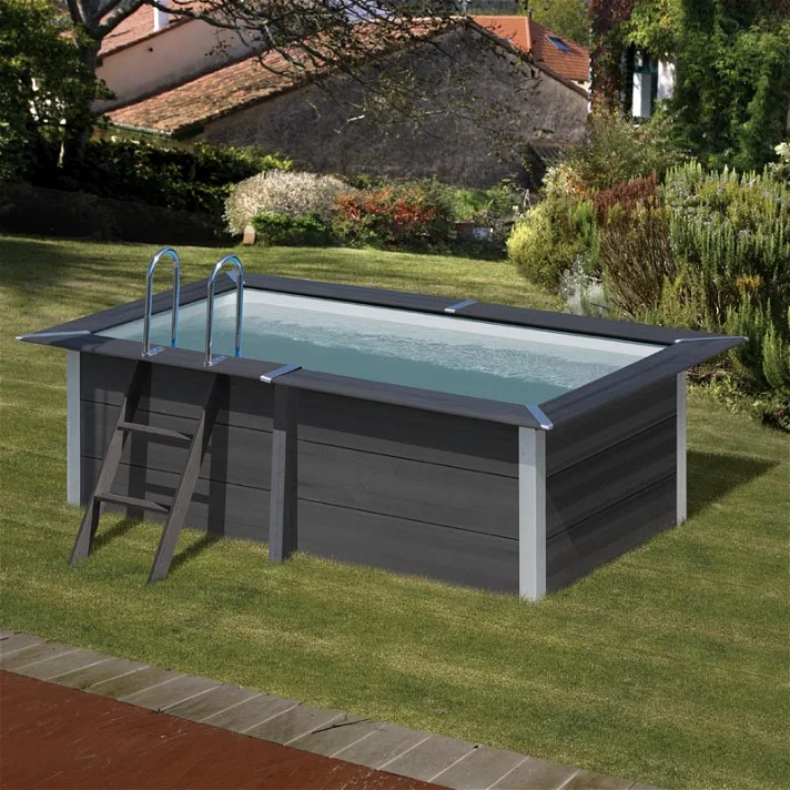 Piscina ecológica à base de madeira e resina plástica - Image 5