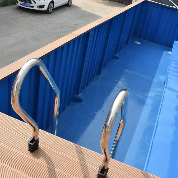 SP03 Contenedor de piscina com estrutura de aço galvanizado de 11,8 m - Image 2