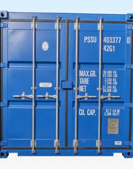 Contenedor Cubo De 40 Pies De Alto – Un Viaje (9 Pies 6″ De Alto)