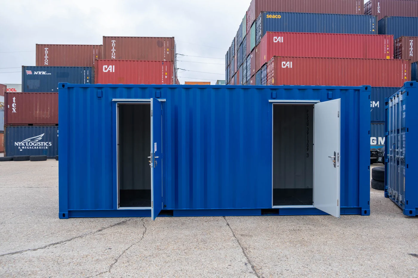 Container de 20 pés com 2 portas - Image 4
