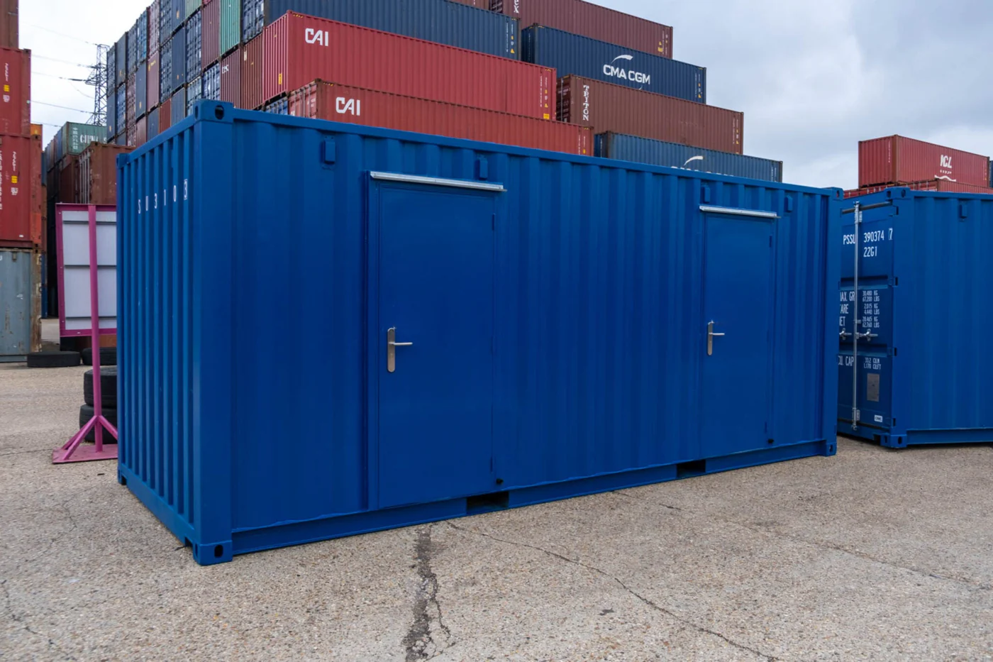 Container de 20 pés com 2 portas - Image 6