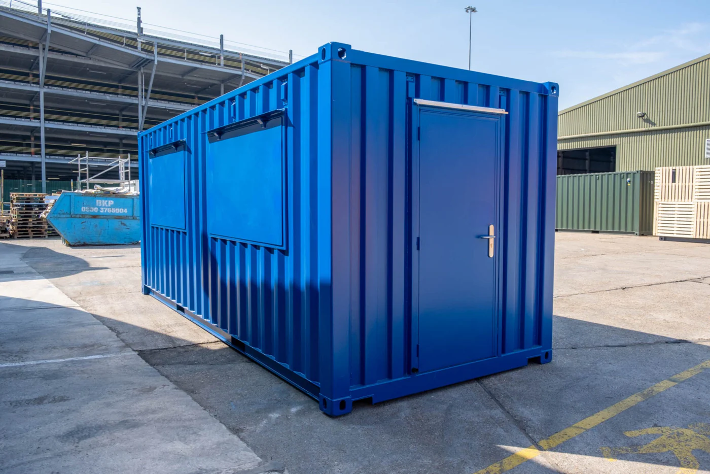 Container de 20 pés com escotilha de serviço dupla - Image 2